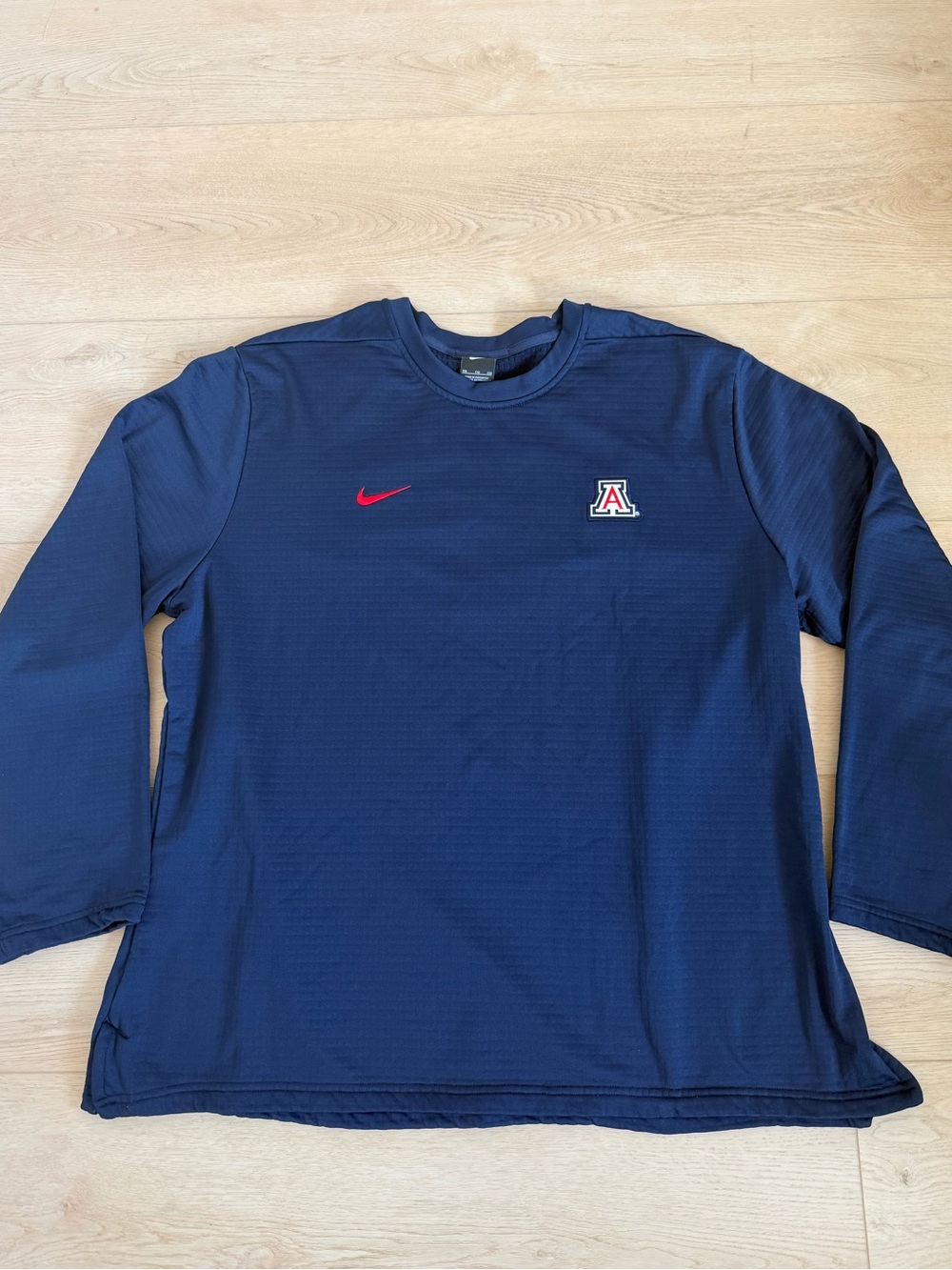 Nike Men’s Navy Long-Sleeve University of Arizona Wildcats Performance Top XXL